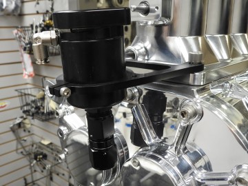 Water Filler and Block Off Plate  Billet Coolant Filler optional  blower Mount plate